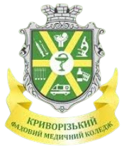 Logo Kriviy Rig medkoledg